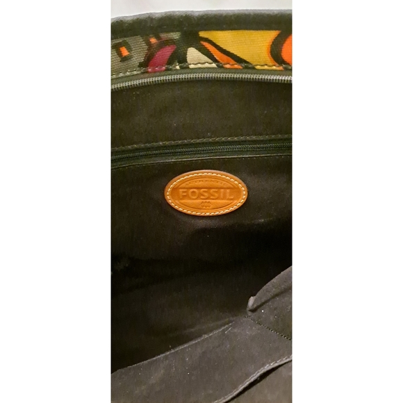 Fossil "Key-Per" Coated Cotton Canvas Shopper - Picture 9 of 9